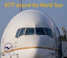 B77F around the World Tour 2019 - given for completing the B77F around the World Tour 2019