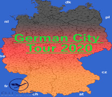 German City Tour 2020 - given for completing the German City Tour 2020