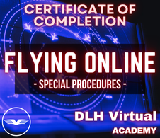 Academy / Flying Online Special Procedure - given for participating the Flying Online Special Procedures class