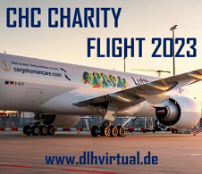 CHC Charity Flight 2023 - given for completing the CHC Charity Flight 2023