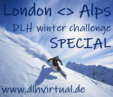 DLH London <> Alps Challenge - given for completing the DLH London <> Alps Challenge