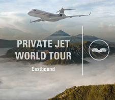 Private Jet World Tour - Eastbound - given for completing the Private Jet World Tour - Eastbound