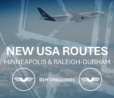 DLH New USA Routes Challenge - given for completing the DLH New USA Routes Challenge