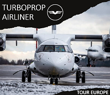 Turboprop Airliner Tour Europe - given for completing the Turboprop Airliner Tour Europe