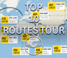 Top 10 Routes Tour - given for completing the Top 10 Routes Tour