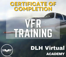 Academy / VFR - This award is given for participation in our VFR classes