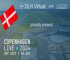 VATSIM Copenhagen 2024 - given for participating in the VATSIM Copenhagen 2024 event